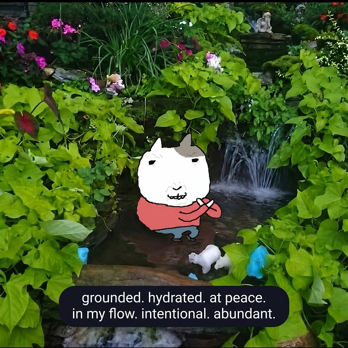 grounded. hydrated. abundnt.